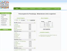 Tablet Screenshot of billig-fotos-entwickeln.de